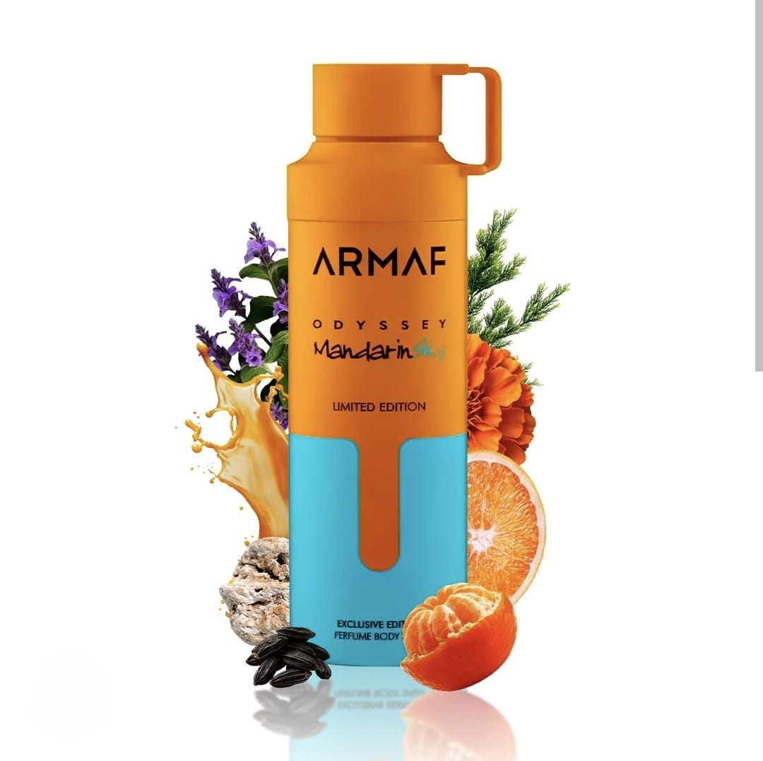 Armaf Odyssey Mandarin Sky - Deodorants Spray - 200 ML - imagine 4