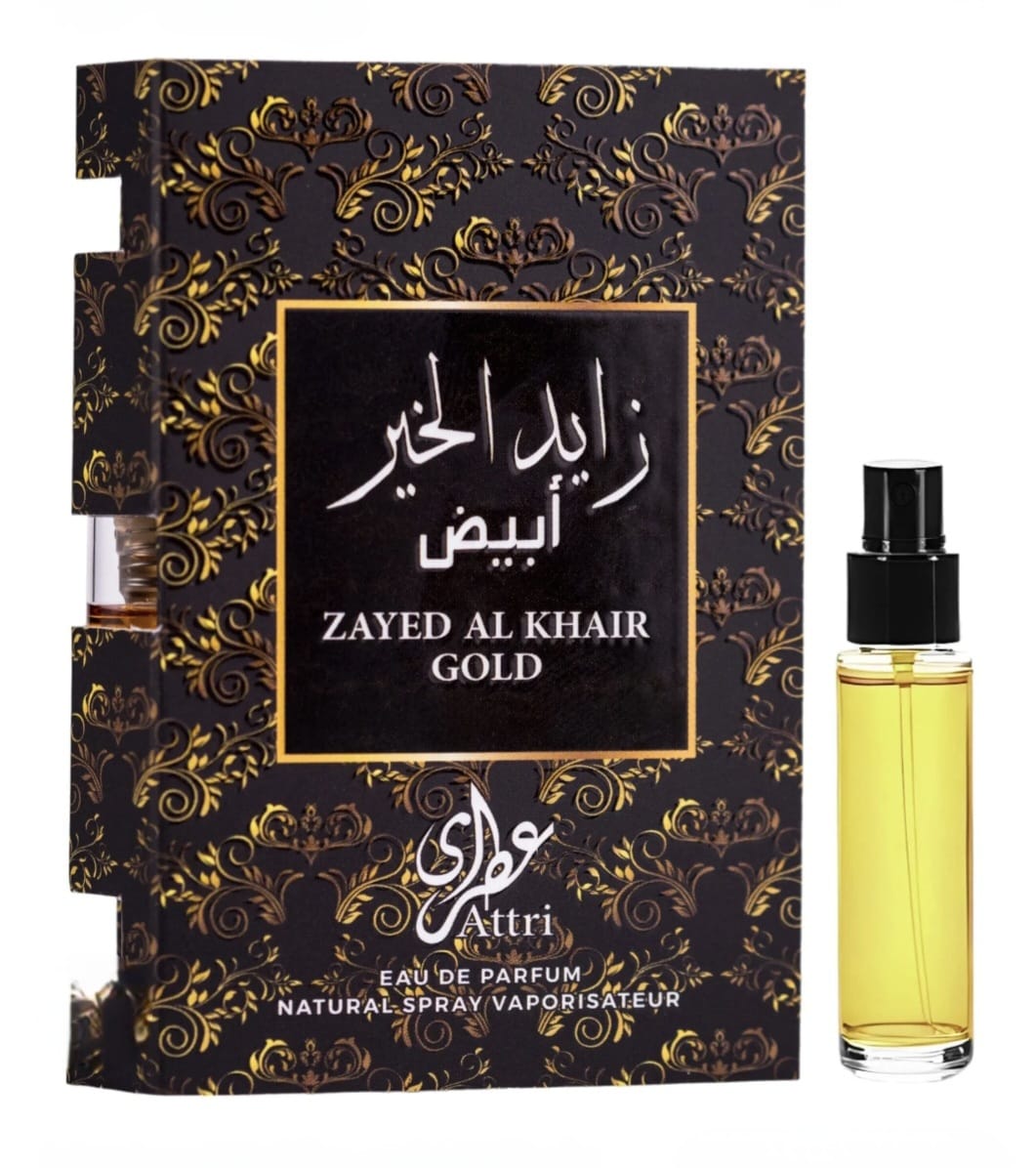 Attri Zayed Al Khair Gold - Eau De Parfum - 2 ML