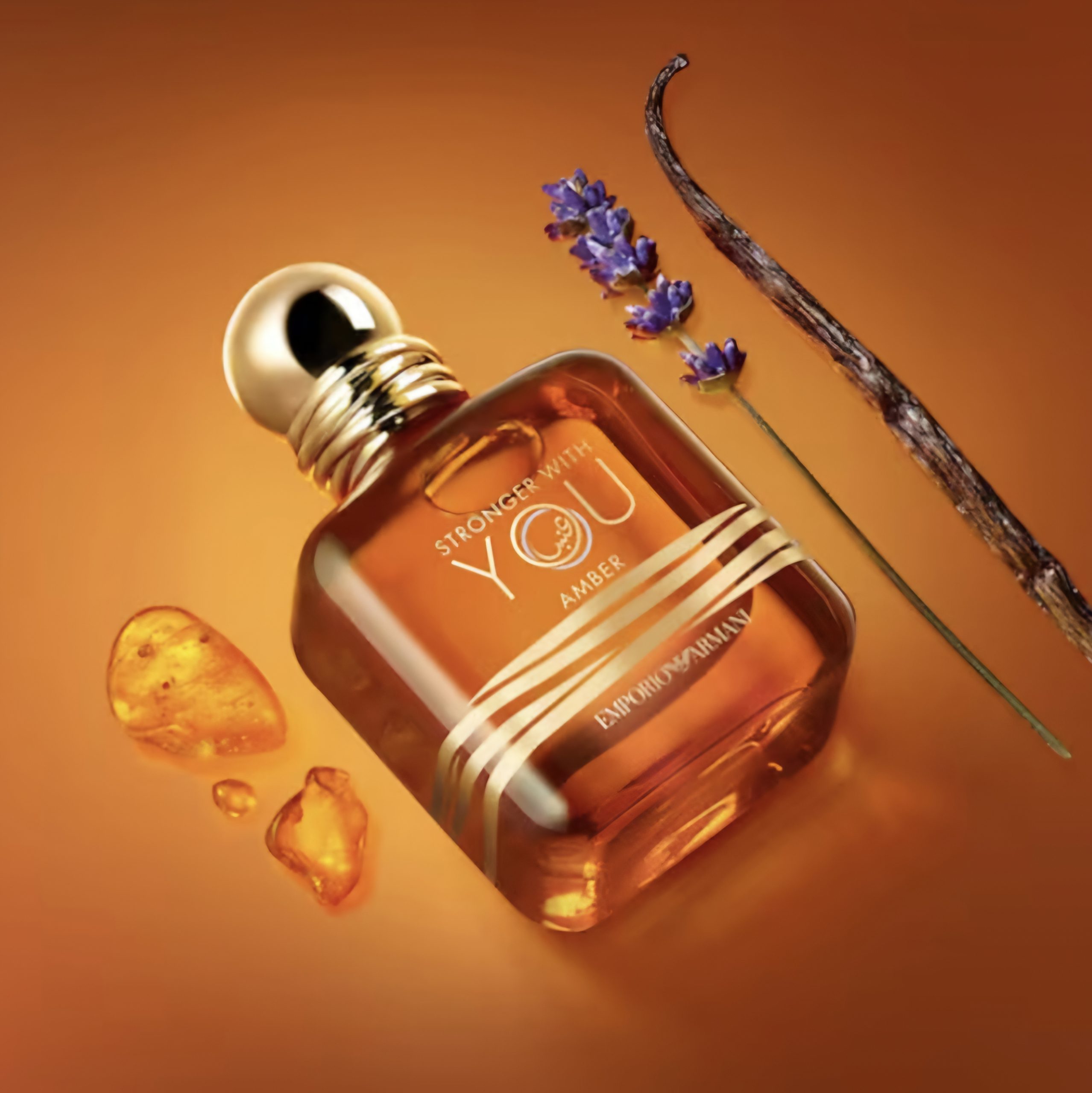 Emporio Armani Stronger With You Amber - Eau De Parfum - 100 ML - imagine 5
