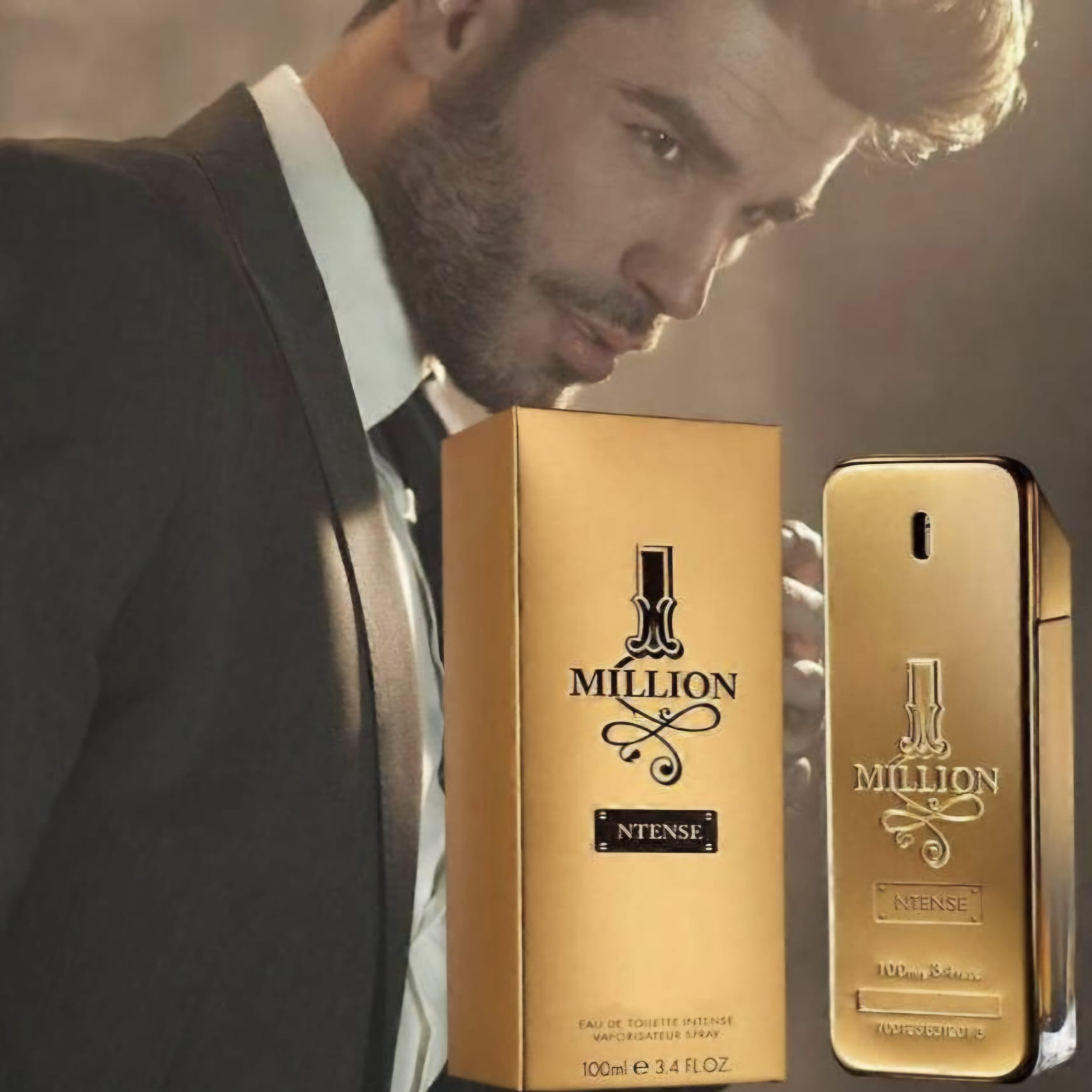 Paco Rabanne 1 Million Intense - Eau De Toilette Intense - 100 ML - imagine 5