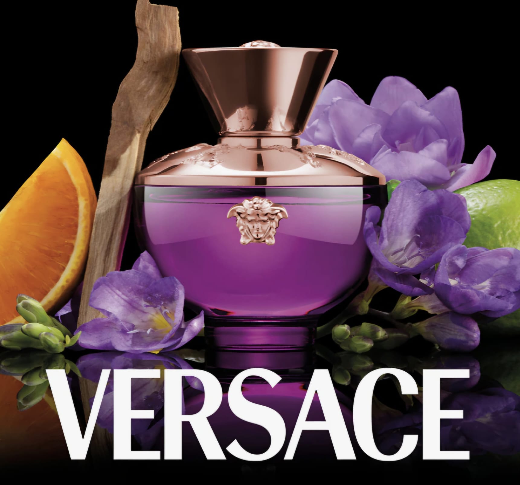 Versace Dylan Purple Pour Femme - Eau De Parfum - 100 ML - imagine 4