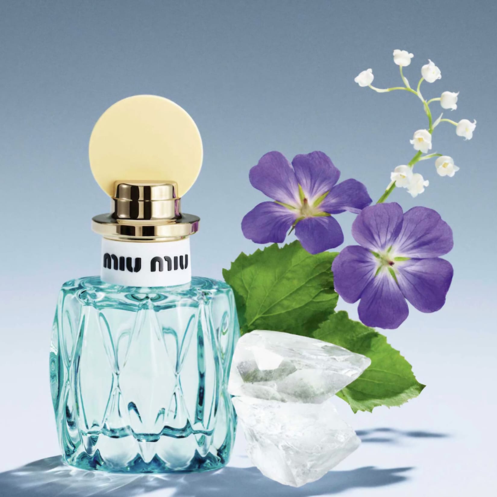 MIU MIU L'Eau Bleue - Eau De Parfum - 100 ML - imagine 3